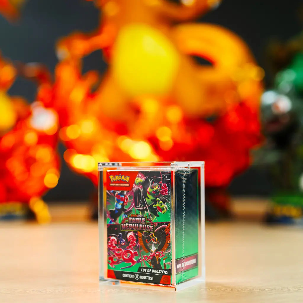 Boite de Protection en acrylic pour bundle 6 boosters